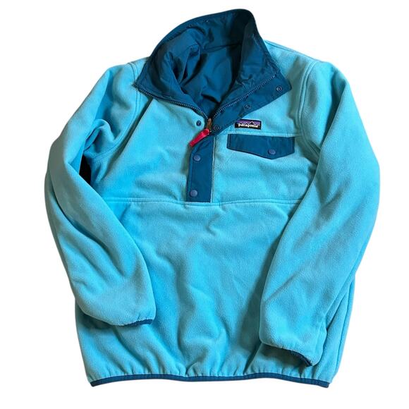 Patagonia Glissade Reversible Pullover Anorak Jacket Size Small Outdoors Gorp - Picture 2 of 10